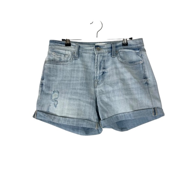 7 For All Mankind Pants - Seven for all Mankind mid Roll Light wash Women’s Shorts SZ 28